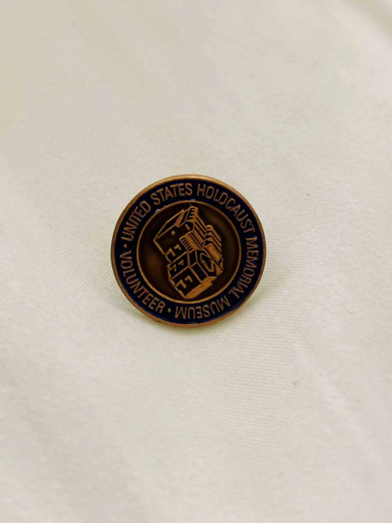 United States Holocaust Memorial Museum Pin